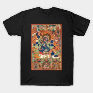 The Wrathful Protector Mahakala, Tantric Protective Form of Avalokiteshvara T-Shirt